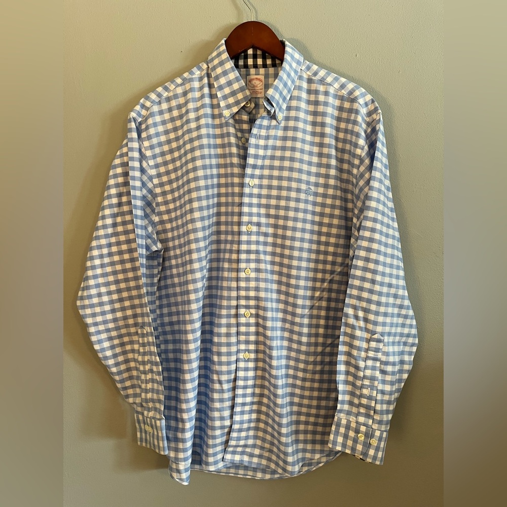 Brooks Brothers 346 button up shirt (large)
